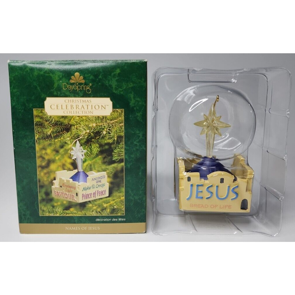 DaySpring Names of Jesus Christmas Celebration Ornament SKU U124